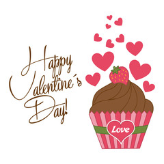 happy valentines day design 