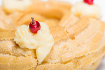 zeppola St. joseph with berries