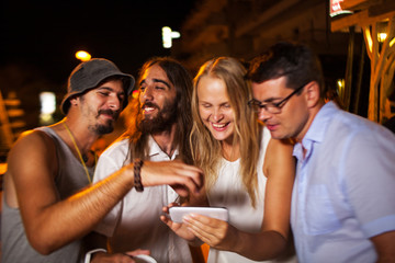 They looking through nice shots on mobile