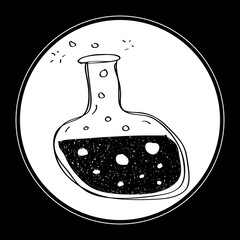 Simple doodle of a potion
