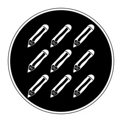 Simple doodle of some pencils