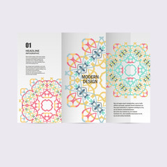 Vector pattern beautiful pattern on printed product. Design for books, banners, pages advertising