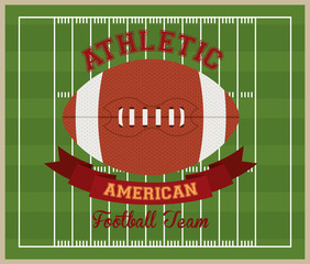 american football design 