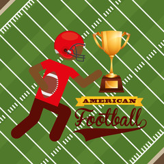 american football design 