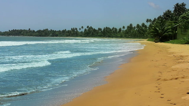 exotic matara beach, sri lanka