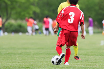 サッカー　フットボール © makieni