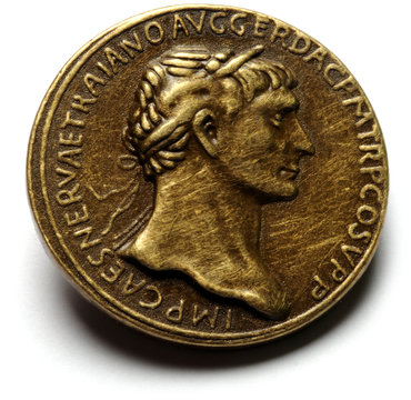 Sesterzio di Traiano Sesterc Sestertius Sestercjusz Sesterce Sestercio Sestercij セステルティウス 세스테르티우스 Sesterț Sestertii Сестерций Sesterz Sestertius Sest&eacute;rcio Rome numismatica roma money A Maggica