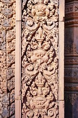 The Banteay Srei (srey) temple near Angkor, Cambodia
