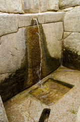 Ritual Fountain at Machu Picchu