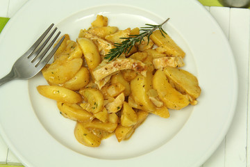 poêlée de poulet 18012016