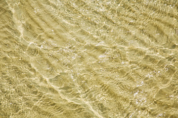 Perfect white sand and crystal water beach, koh rong, cambodia