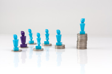 Leadership and corporate structure concept