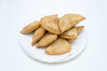 Curry Puffs, Deep Fried Malaysian,