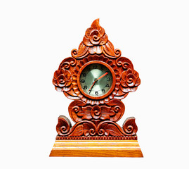 carve Wood Clock