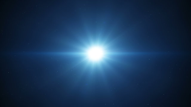 Blue light loopable background
