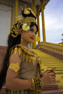 Apsara Dancer Performance in Temple