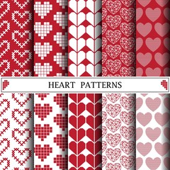heart vector pattern,pattern fills, web page background,surface