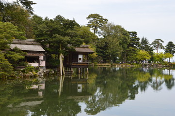 Fototapeta na wymiar Kenroku-en garden