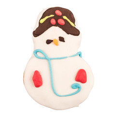 Gingerbread snowman