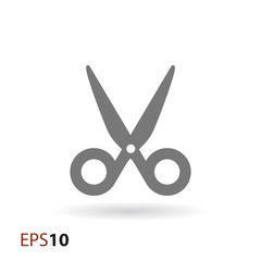 Scissors vector icon for web and mobile