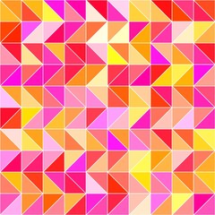 Abstrakte geometrische Dreiecke (R&ouml;tlich)