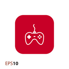 Gamepad icon for web and mobile