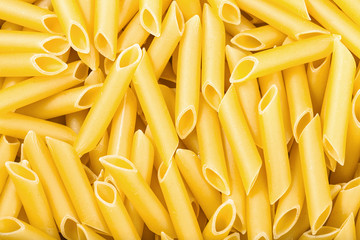 many durum wheat semolina pasta penne lisce