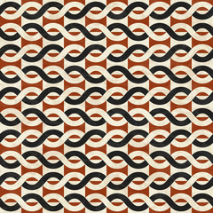 old marble floor, abstract geometric wave pattern with texture, seamless vector illustration