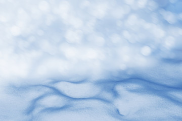 Background of snow. Winter landscape.