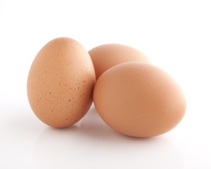 Fototapeta na wymiar three eggs