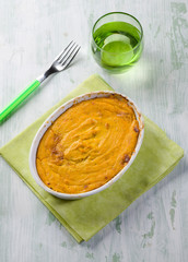 quiche with carrots and cheese