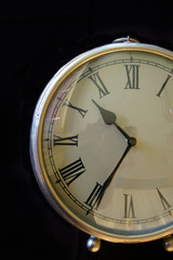 Fototapeta na wymiar Old vintage standing clock