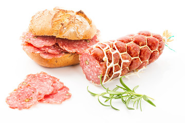 Salami, Brötchen
