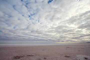 Salt lake Hart in South Australia