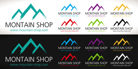 logo montagne magasin