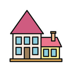 House Icon on White