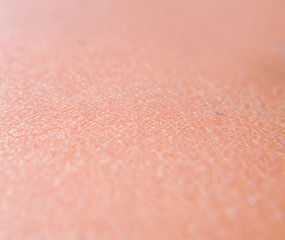 Human skin macro photo