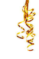 Ribbons isolated on white 