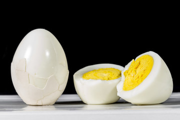 Hard-boiled eggs