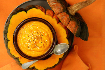 Crema di zucca da alto