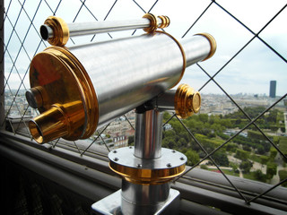 Obraz premium Подзорная труба. Spyglass.