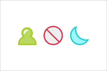 Forbidden conceptual sign