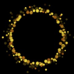 Glow luxury shiny ring vector design