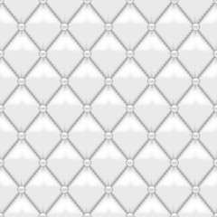 Naklejka premium Seamless Stitched Leather Upholstery