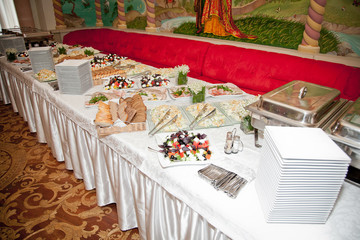 quality served restaurant table