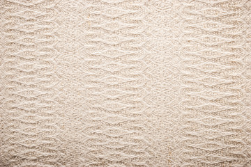 Fabric with embossed pattern background horizontal