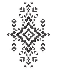hand drawn tribal design