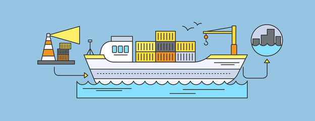 Concept of Freight Forwarding by Sea 
