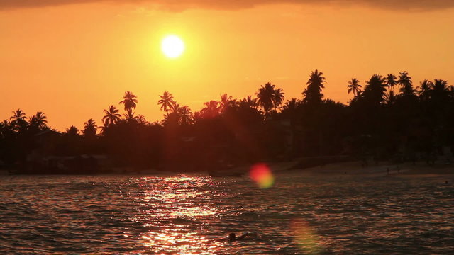 exotic unawatuna beach, sri lanka