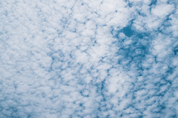 Fototapeta na wymiar Abstract White clouds on a blue sky background